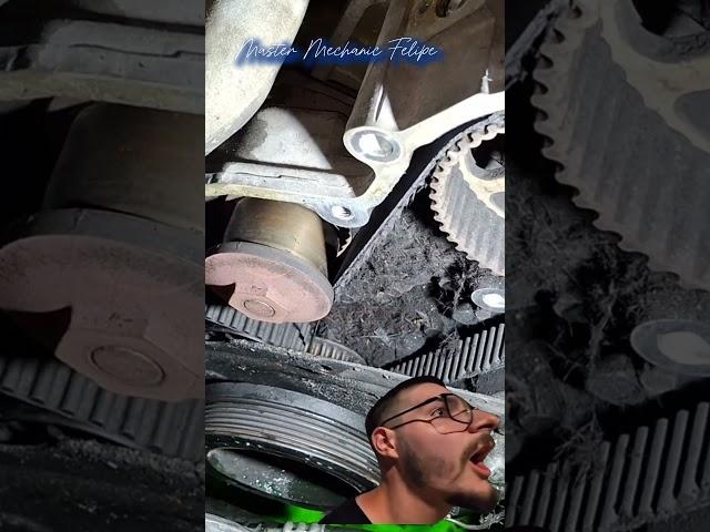 #iykyk #lol #funny #mecanica #mechanic #wtf dodge chrysler 3.5 shredded timing belt