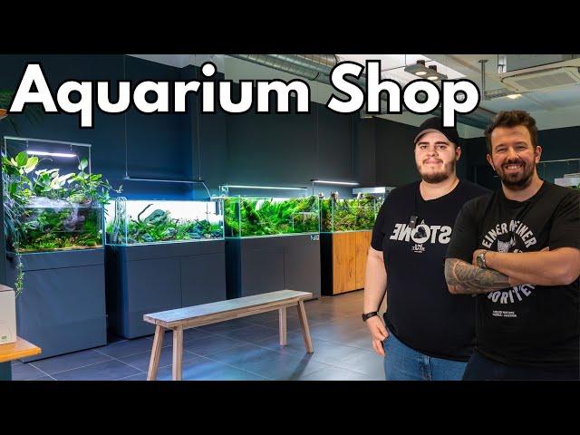 Der SCHÖNSTE Aquarium Laden und Gallery in Österreicht! - LIQUID NATURE (Komplette Tour)