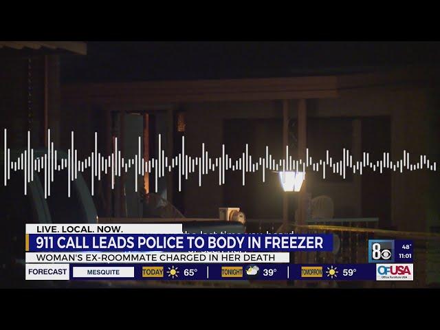 Las Vegas woman found dead in freezer called police about accused killer weeks earlier, 911 caller s