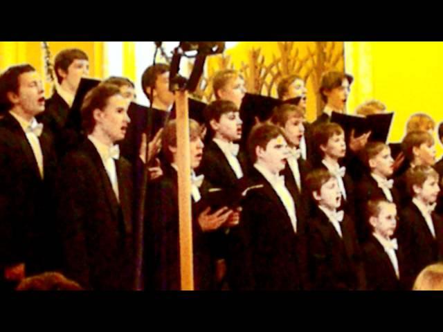 Московская хоровая капелла мальчиков 2011.3 The Moscow Boys Choir