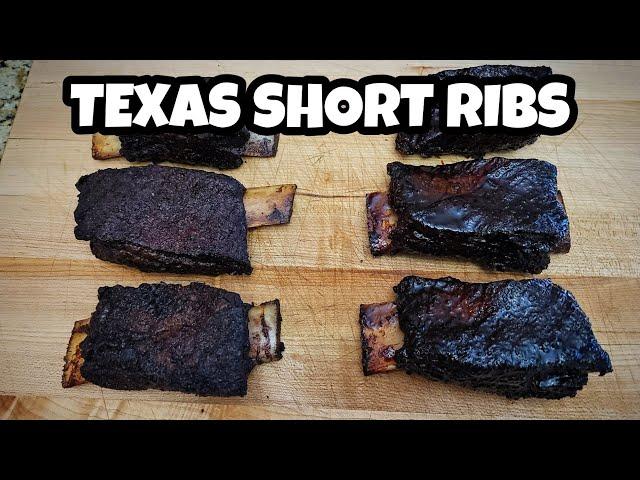 Texas Beef Short Ribs - Smoked Beef Ribs