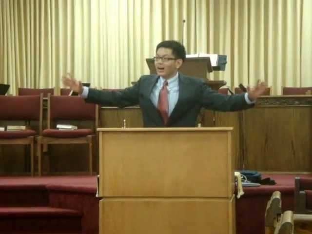 Joseph Yu - Teen Preach "Salvation: The Most Wonderful Gift of All"