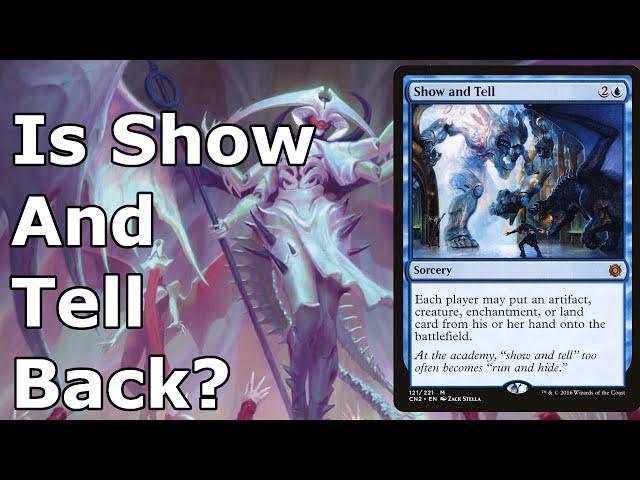 FOUR SHOW AND TELL IN THE TOP 16?!  Sneak and Show (Legacy MTG)