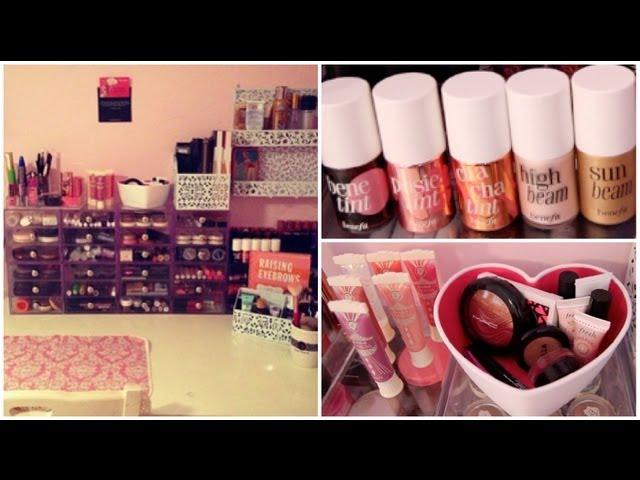 Makeup Collection & Storage | Beautybaby44 | Lindsey Hughes