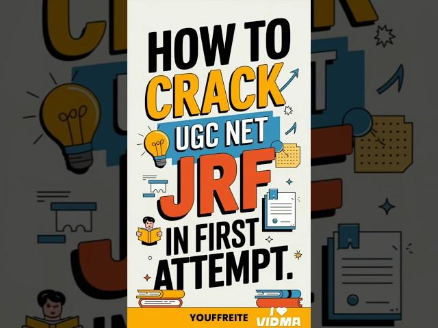 How to crack UGC NET JRF in first attempt #1 #ugcnet