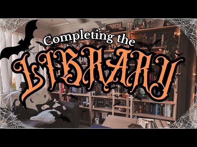 COMPLETING THE LIBRARY | bookshelf reorganisation and transformation