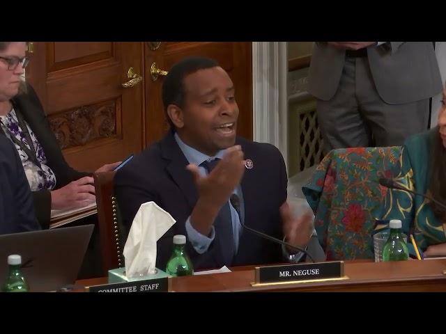 Rep. Neguse to Secretary Burgum: "These aren't gotcha questions."