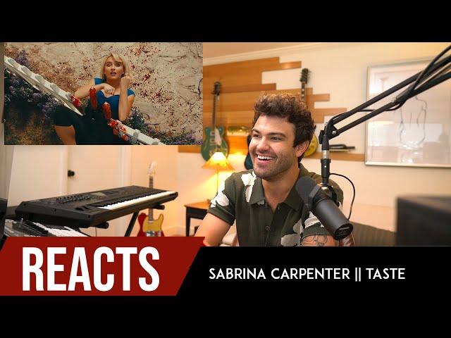 Producer Reacts to Sabrina Carpenter || Taste