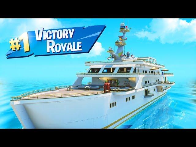 Fortnite But Staying on The Yacht All Game 