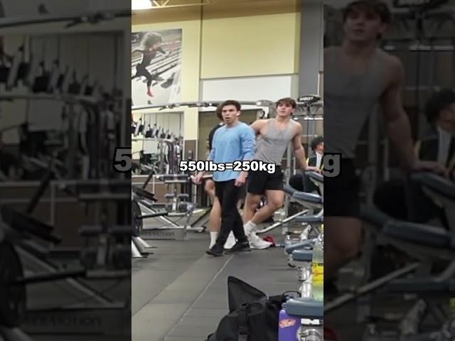 Bodybuilder, Strongman & Powerlifter Walk In A Gym 