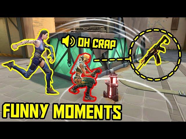 FUNNIEST MOMENTS IN VALORANT #164