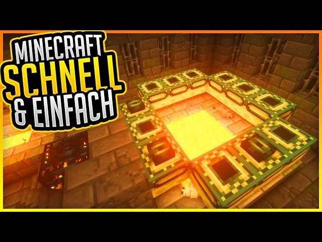 Endportal finden! (Tutorial)  Minecraft Schnell und Einfach #10  ErikOnHisPeriod