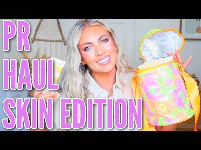 HUGE SKINCARE PR HAUL | Glow Recipe, Drunk Elephant, Farmacy & More