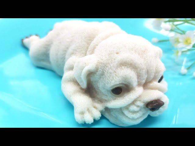 How to make a Cute Pug Jelly Dog I How To Jelly