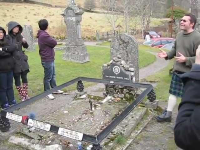 Scotland - Rob Roy MacGregor's Grave