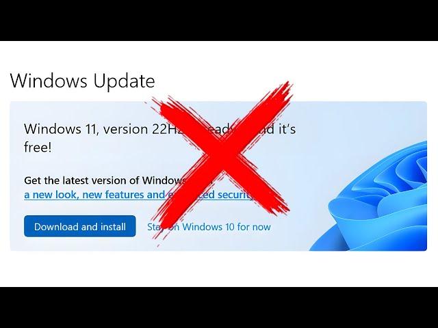 Never Get Windows 11 Update on Windows 10 – Here’s How?  