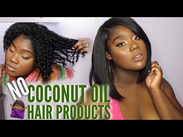 Coconut Oil FREE Natural Hair Products!!