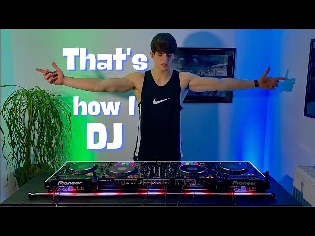 17 minutes DJ set, CDJ 2000 & DDJ 1000 used - That's how I DJ!