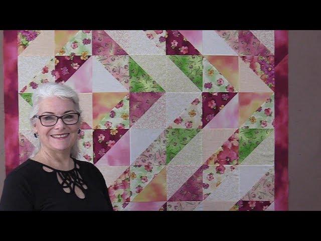 HST ( Half Square Triangle)  Quilt