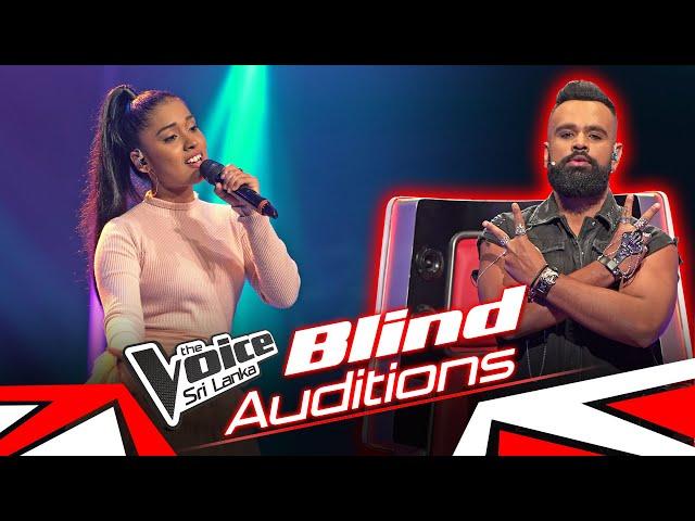 Daupadi Peiris | Walakulak Wee (වලාකුළක් වී) | Blind Auditions | The Voice Sri Lanka