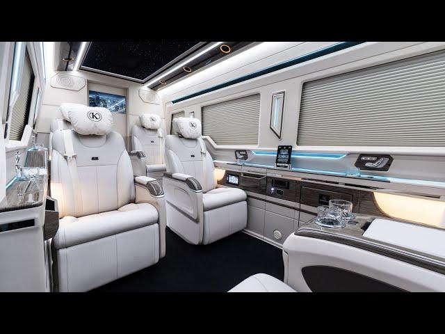 2024 Mercedes Sprinter VIP Luxury KING VAN - Full Review Interior Exterior - JetVan by Paul KLASSEN