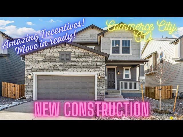 AMAZING INCENTIVES! Move in ready new home construction - Commerce City, CO; April 2025 