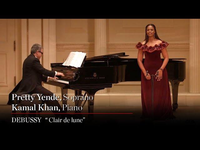 Soprano Pretty Yende Sings Debussy's "Clair de lune"