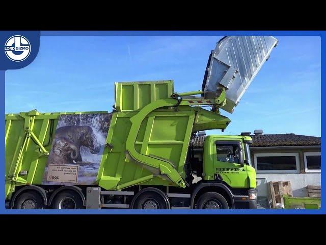 The World's Most Advanced Garbage Trucks You Have To See