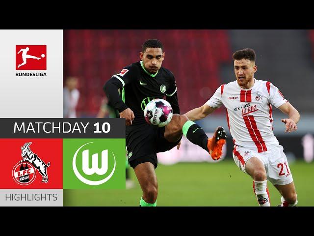 1. FC Köln - VfL Wolfsburg | 2-2 | Highlights | Matchday 10 – Bundesliga 2020/21