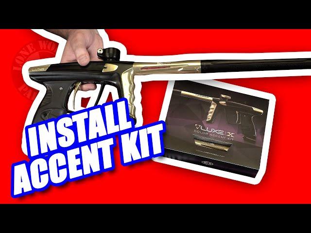 How to Install the Luxe X Accent Kits | DLX | Lone Wolf Paintball Michigan