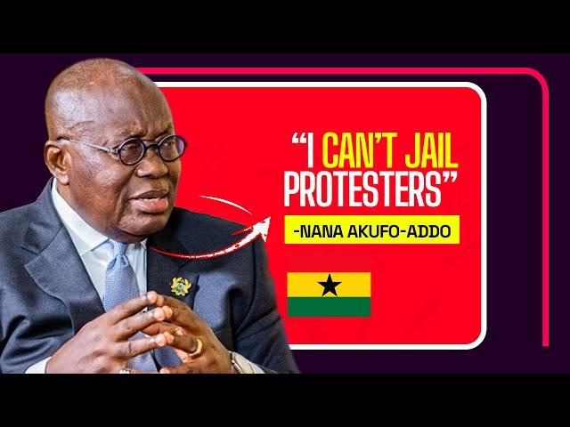 I Can’t Jail Protesters – Akufo Addo