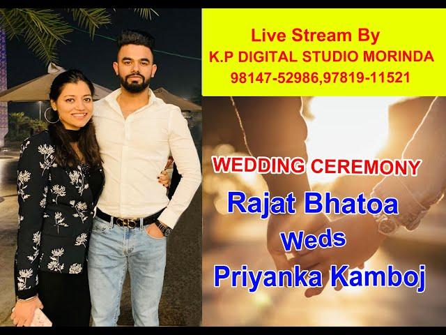 Wedding Ceremony Rajat Bhatoa Weds Priyanka Kamboj