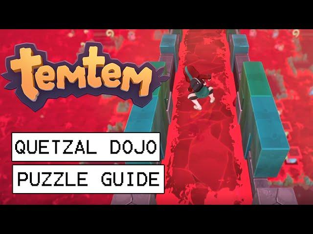 Temtem Quetzal Dojo Puzzle Guide