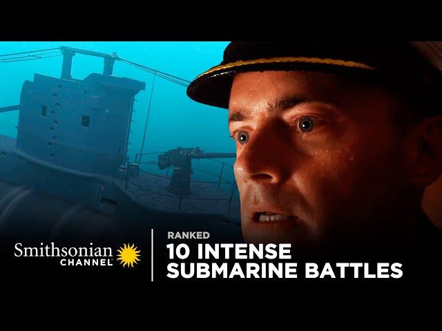 10 Intense Submarine Battles  Hell Below | Smithsonian Channel