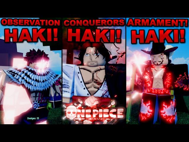 Becoming The King Of HAKI In Roblox A One Piece Game... Here's What Happened!