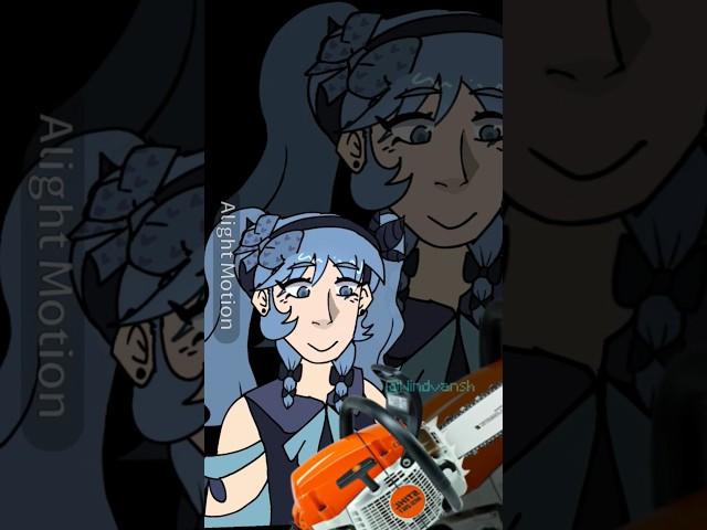 Another lazy vid #music #meme #art #drawing #alightmotion #ibispaintx #chainsaw #tweening #shorts