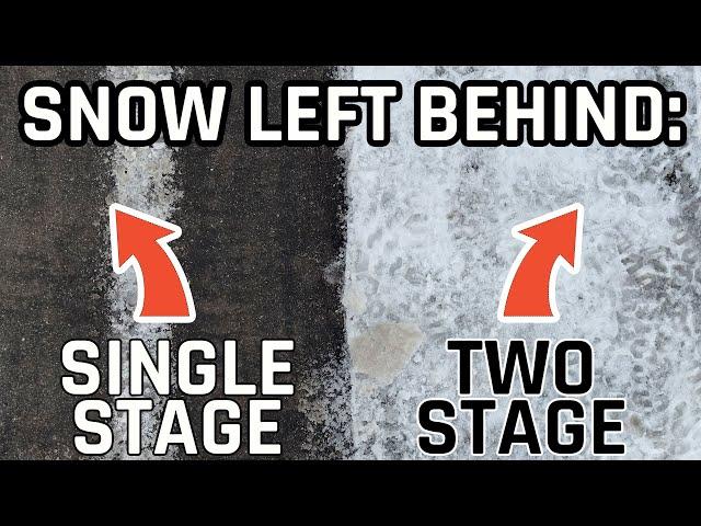 Snow Blowers: When Is Single Stage Better Than 2 Stage?