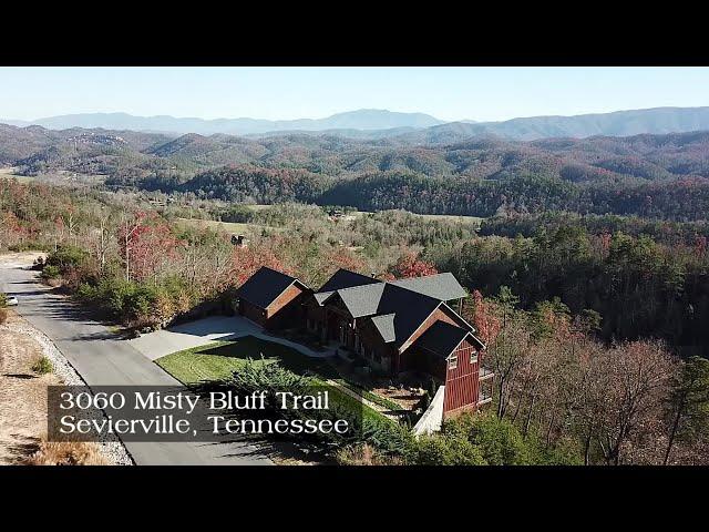 Smoky Mountain luxury home with amazing views at 3060 Misty Bluff Trl