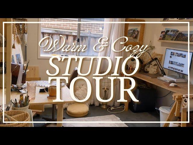 Step Inside My Artsy Oasis: My Bohemian Art Studio Tour