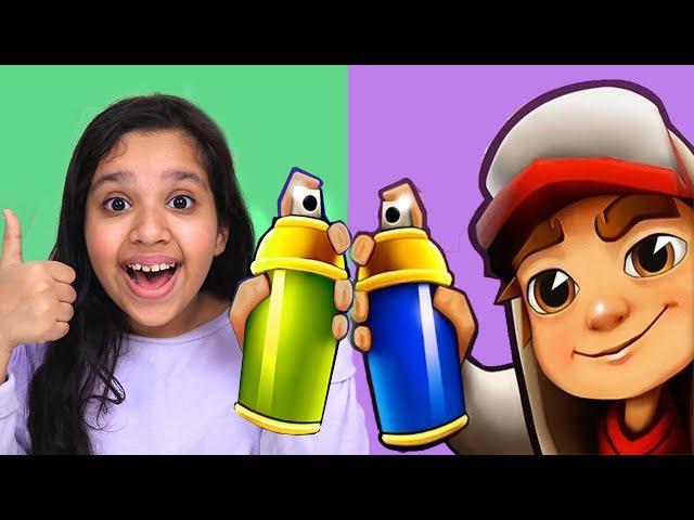 شفا ابدعت في لعبة سب واي جمعت أكثر عدد من النجوم  Subway Surfers