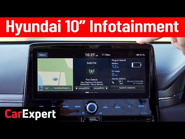 10.25-inch: 2020 Hyundai Infotainment detailed review with Apple CarPlay/Android Auto | 4K CarExpert