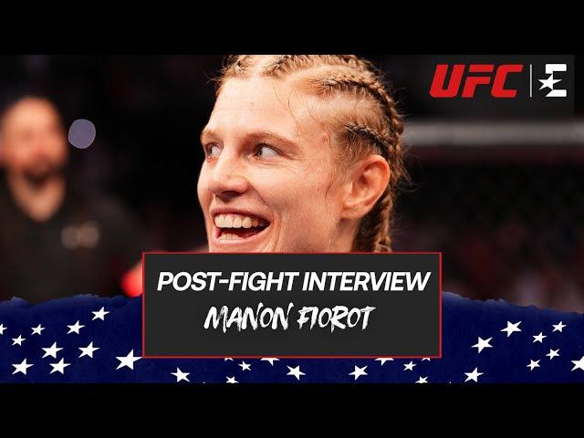 UFC Paris | Post-Fight Interview | Manon Fiorot