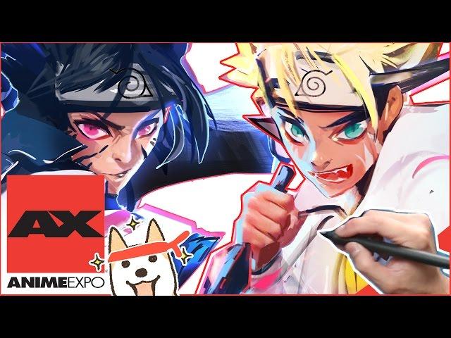 Ross Draws NARUTO! (Anime Expo!)