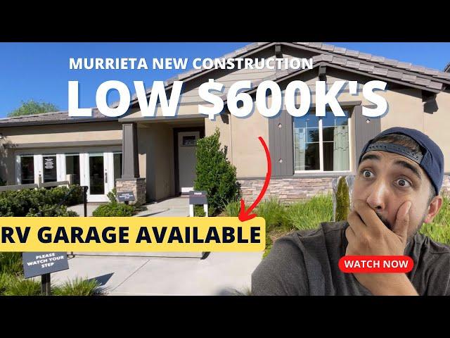 Murrieta RV garage community! 3-5 bedrooms, 8k sq ft lots, low $600k’s