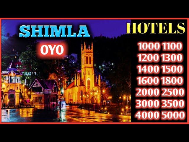 Shimla Oyo Hotels | 10 Cheapest Oyo hotels in Shimla | Oyo hotels in Shimla near Mall Road | Oyo