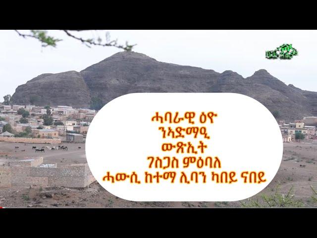 ''ሓባራዊ ዕዮ፡ ንኣድማዒ ውጽኢት!'' ገስጋስ ምዕባለ ሓውሲ ከተማ ሊባን ካበይ ናበይ.........? 1ይ ክፋል