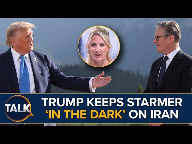 Keir Starmer FROZEN OUT As Trump Bombs Tehran Nuclear Facilities