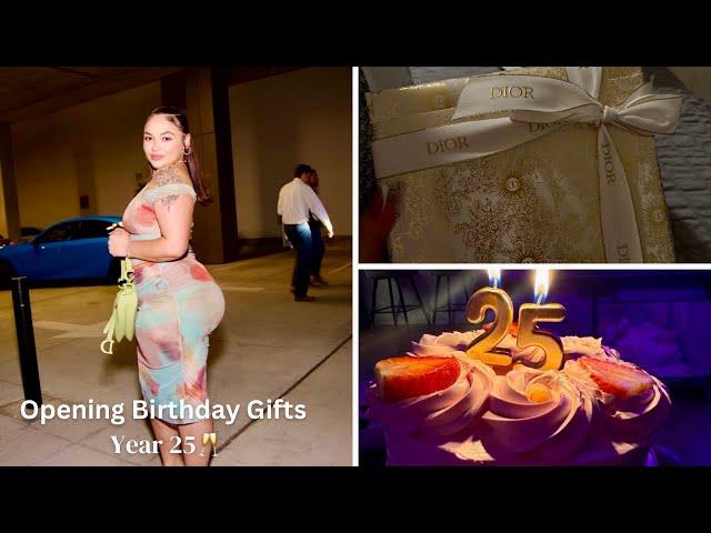 Opening Birthday Gifts | Year 25