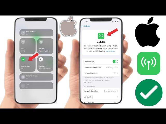 How To Fix Cellular Data Not Working on iPhone