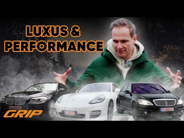 Matthias´ Top 3 Power-Limos: ALPINA B5 Bi-Turbo, Mercedes S 65 AMG &  Porsche Panamera Turbo I GRIP
